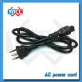 High quality 3 pin ac power cord brazil with IEC320 plug